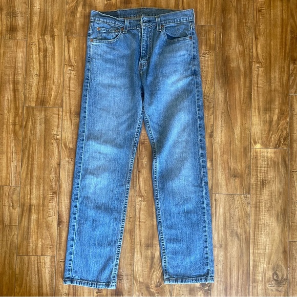 LEVIS Men’s Blue Vintage Classic Straight Denim Jeans Size 30x29 - Picture 1 of 12